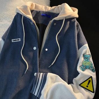 vintage燈芯絨少女春秋裝外套