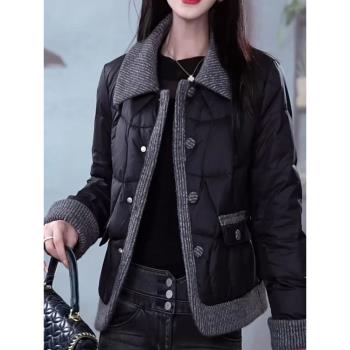 高階歐貨加肥加大碼羽絨棉衣女裝秋冬新款棉服加厚保暖短外套棉襖