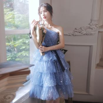 高檔重工生日party公主晚禮服