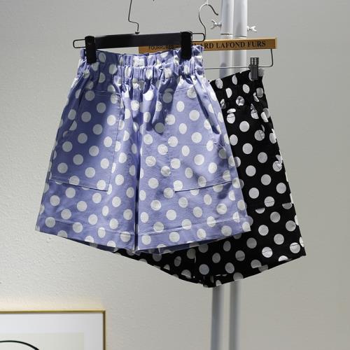 夏季休閑闊腿薄款寬松直筒短褲