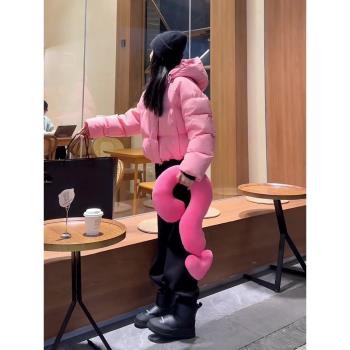 2024年冬季小眾設計感修身羽絨服