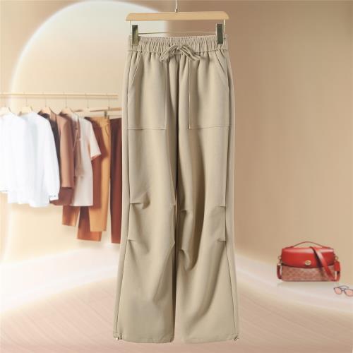 57%醋酯纖維【海B】春季 束腳寬松松緊腰運動醋酸休閑褲031