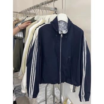 加絨加厚派克服女棉衣2024冬季新款工裝外套小個子羊羔毛絨棉服潮