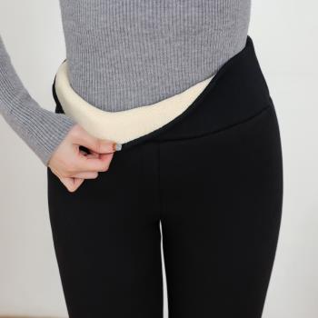 羊羔絨棉褲女冬季外穿冬加絨加厚東北特厚純棉義烏打底褲保暖褲子