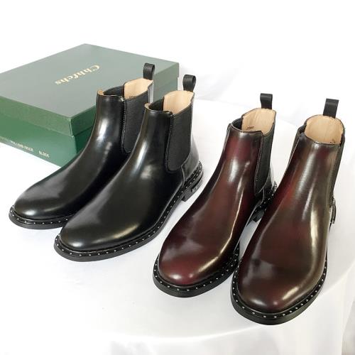 熊太切爾西英倫風復古平底短筒ins馬丁靴百搭瘦瘦小短靴女春秋季