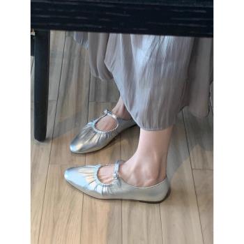 瑪麗珍香港內增高復古芭蕾舞鞋
