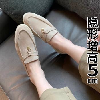 懶人香港流蘇鎖扣平底百搭樂福鞋