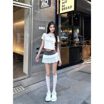 王鶴棣同款未來德比鞋女2024新款厚底石膏白增高米奇大頭皮鞋男款