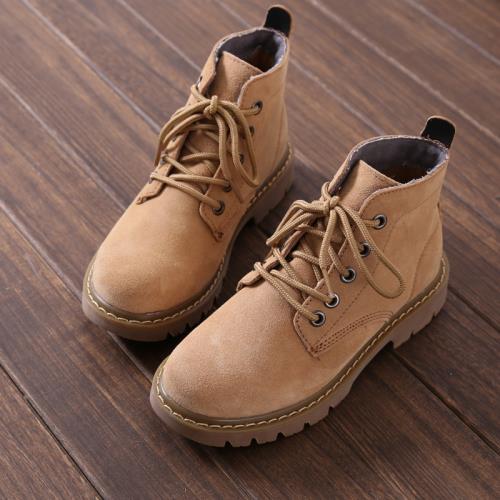 歐美工裝復古馬丁靴女靴牛皮休閑系帶高幫情侶短靴英倫機車大頭靴