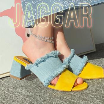 買手店【清貨折】Jaggar澳洲設計師品牌ins澳洲風女士涼鞋