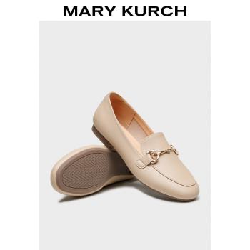 MARY KURCH羊皮軟面舒適平底單鞋