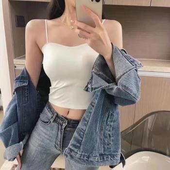 美背抹胸薄款防滑無痕無鋼圈內衣