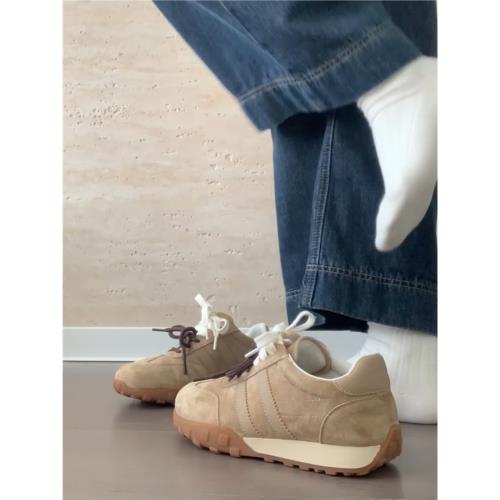 美拉小眾厚底內增高休閑阿甘鞋