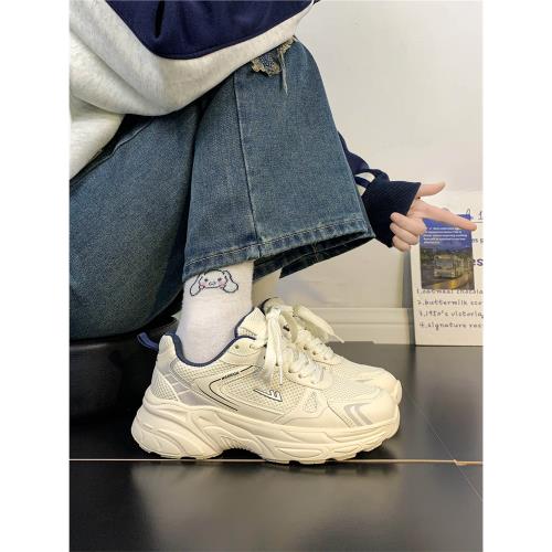 回力女鞋厚底老爹鞋子女春季新款百搭休閑鞋2025爆款原創運動鞋潮