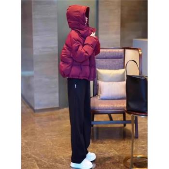 高階感超好看外套短款羽絨棉服