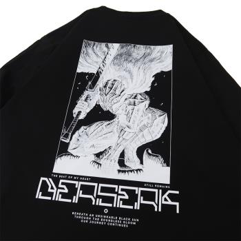 傳奇工作室復古長袖卡通印花動漫