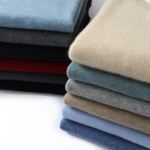 高端高翻領羊絨衫男純色山羊絨冬季新爆款時尚內搭打底中青年毛衣