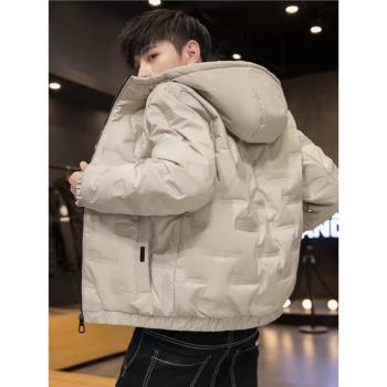 韓版修身外套冬季加厚羽絨棉服