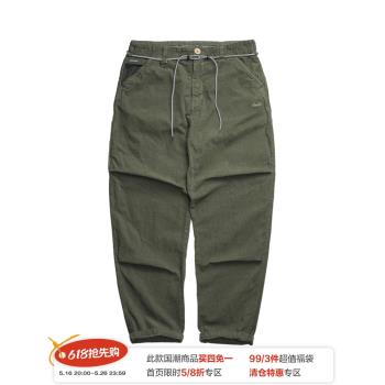 復古垂感百搭燈芯絨寬松長褲