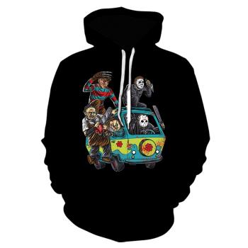 3D Digital Printing Sweatshirt Hoodie Men3D印花衛衣連帽衫 男
