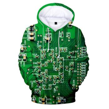 Mens hoodie loose jacket print 3D 男士衛衣寬松套頭印花3D