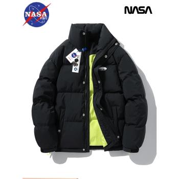 NASA聯名90白鴨絨潮牌羽絨服男女冬季2025年新款外套加厚休閑寬松