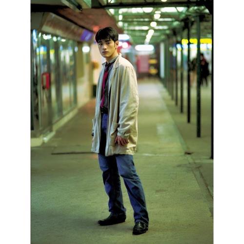 復古重現重慶森林金城武復刻古著高質量直筒經典寬松水洗牛仔褲