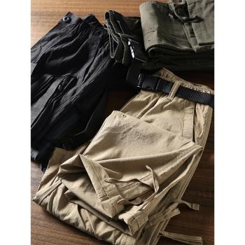 潮德國硬漢型男輕量工裝褲戶外
