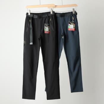 出口抗風防水戶外休閑長褲軟殼