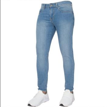 Jeans純色緊身小腳牛仔褲