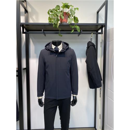 內膽可拆卸25年冬季新品男士羽絨服可脫卸帽商務休閑保暖外套領佐