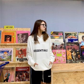 歐陽娜娜同款 FOG Essentials 20ss 膠印字母logo 連帽衛衣 帽衫