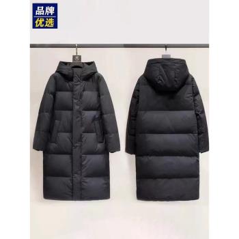 品牌優選羽絨服男款冬季2025新款中長款加厚保暖情侶外套棉衣棉襖
