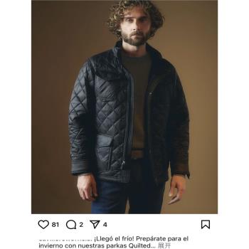 這個牛！100美金 經典復古英式菱形格夾克立領輕盈秋冬棉服衣外套