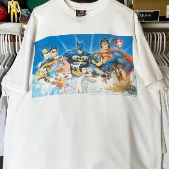 潮牌Batman卡通短袖純棉上衣周邊