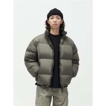 MIDUPDATE雙面穿2024冬季麵包服90白鴨絨日系寬松羽絨服外套加厚