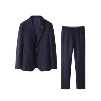 海剪標男裝西服套裝 男士西裝外套工作服婚禮休閑西服商務正裝