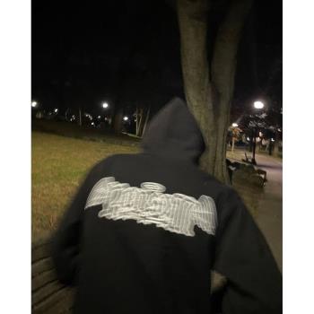 時尚設計感小眾ins風連帽衛衣