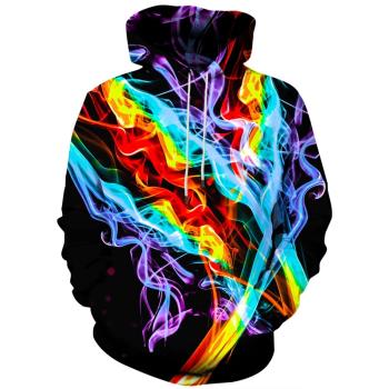 Minimalist 3D printed round neck sweater 簡約3D印花圓領衛衣