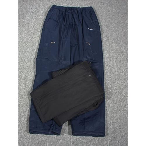 外貿男女秋冬戶外防水防風加棉直筒褲騎行休閑保暖滑雪褲工裝棉褲