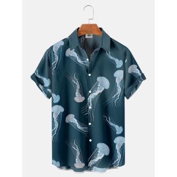 3D animal plus-size short-sleeved shirt 3D動物大碼短袖襯衣