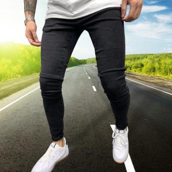 Stretch Skinny Casual Skinny Jeans彈力緊身休閑小腳牛仔褲男士