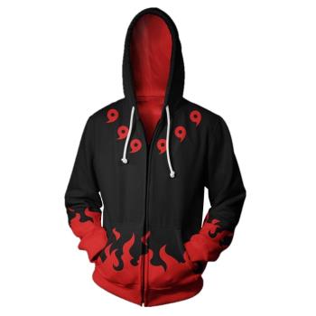 Mens Fashion 3D Printed Zip Hoodie男士 時尚3D印花拉鏈連帽衫