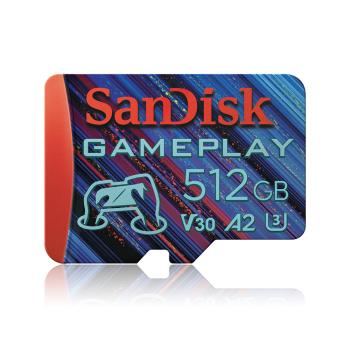 SanDisk GamePlay 512G 記憶卡 microSD A2 V30 掌上型遊戲專用