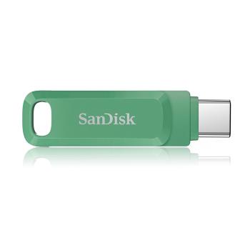SanDisk Ultra GO TYPE-C USB 3.2 256G 旋轉隨身碟 草本綠