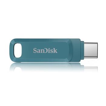 SanDisk Ultra GO TYPE-C USB 3.2 512G 旋轉隨身碟 海灣藍
