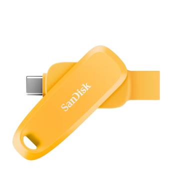 SanDisk Phone Drive TYPE-C 256G 旋轉隨身碟 黃色