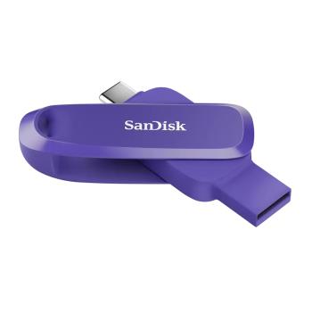 SanDisk Phone Drive TYPE-C 256G 旋轉隨身碟 紫色