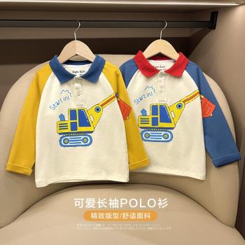 童裝U13873長袖春秋款寶寶Polo衫
