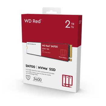 WD Red SN700 2TB NVMe SSD 固態硬碟 M.2 2280